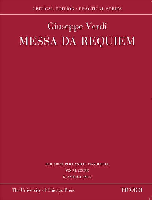Messa da Requiem - A cura di David Rosen - Riduzione per canto e pianoforte - árie pro zpěv a klavír